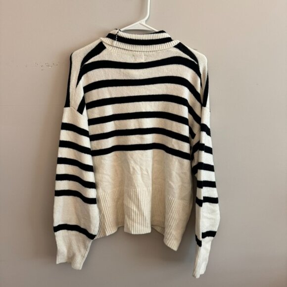 Target Striped Turtle Neck Sweater - Picture 3 of 3